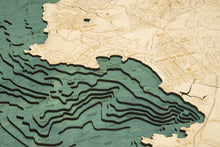 Carmel/Monterey Topographic Depth Chart Map