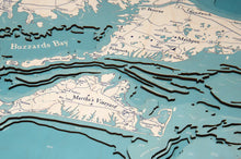 Cape Cod, Massachusetts UV Nautical Wood Chart, Large, 24.5" x 31"