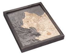 Carmel/Monterey Topographic Depth Chart Map