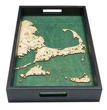 Cape Cod Wooden Topographical Serving Tray